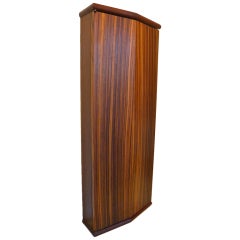 Exotic Wood Wall Mounted  Cabinet