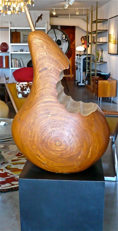 Pop Art Pear Sculpture
