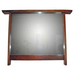 George Nakashima Free Edge Mirror