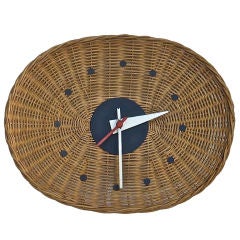 Vintage George Nelson Basket Clock