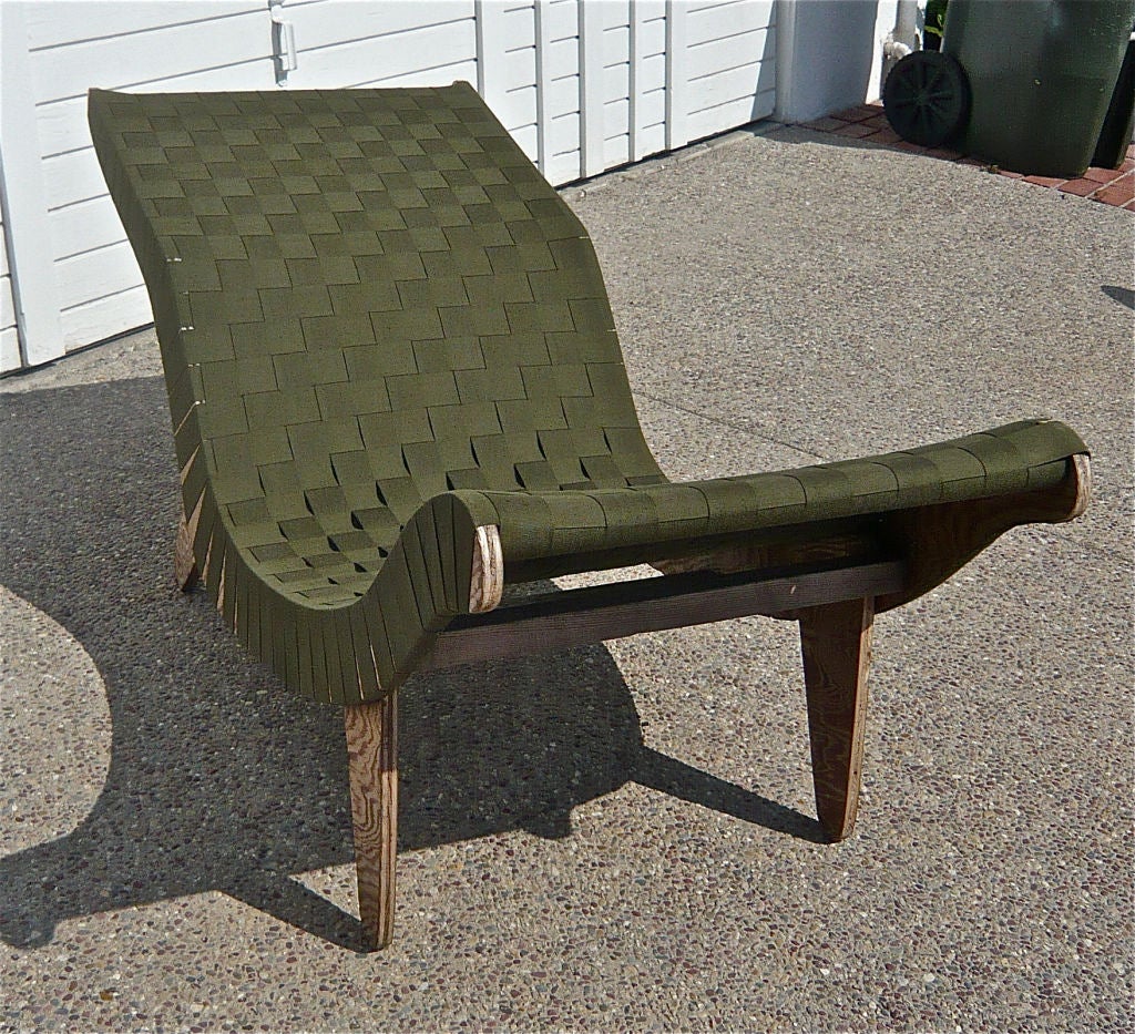 American Klaus Grabe Chaise Lounge