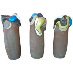 Tall Earthenware Monoliths By  Mckesson