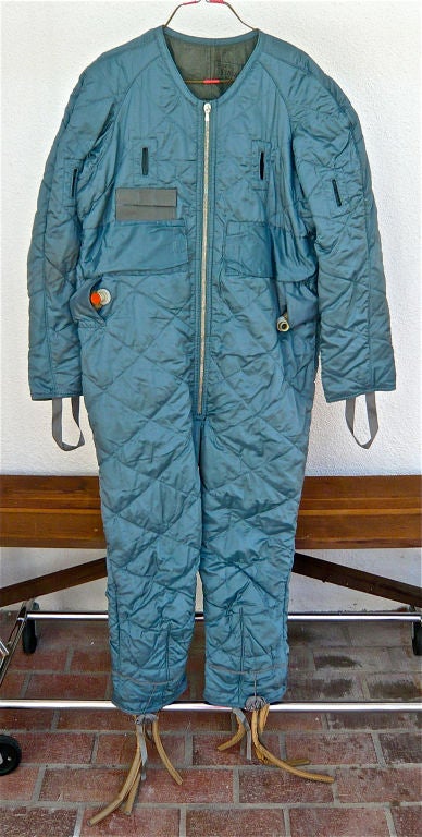 Mid-20th Century 60's Russian Jet Fighter Pilot Outfit