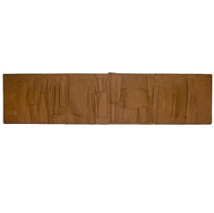 6ft. Ceramic Abstract Wall Relief