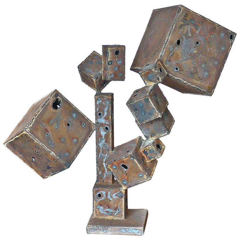 Cubist Sculpture By Frank Cota