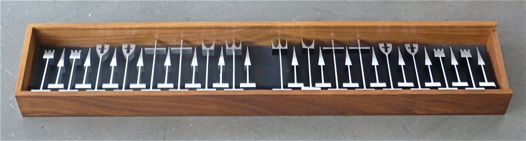 Aluminum Chess Set For Sale