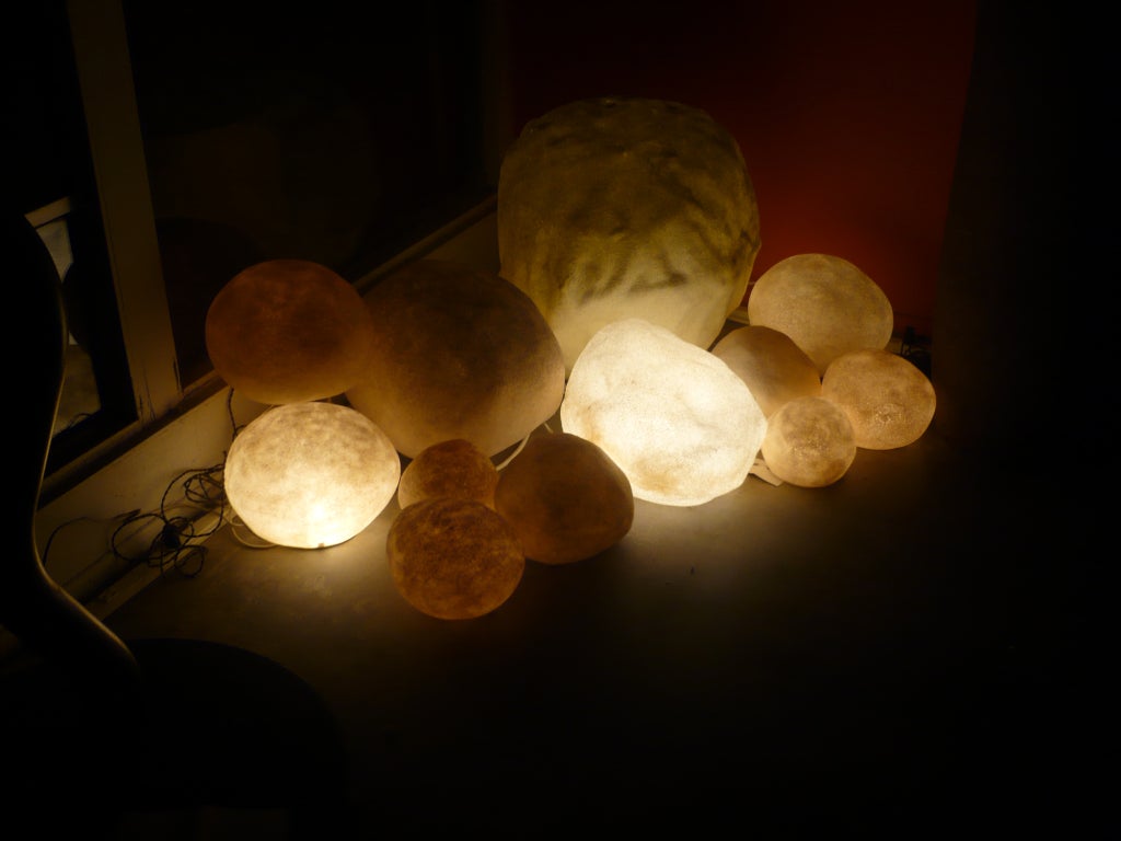 Rock Lamps by Cazenave or Singleton 4