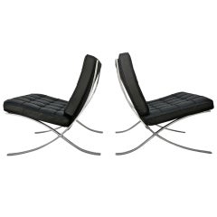 Mies "Barcelona" Chairs for Knoll