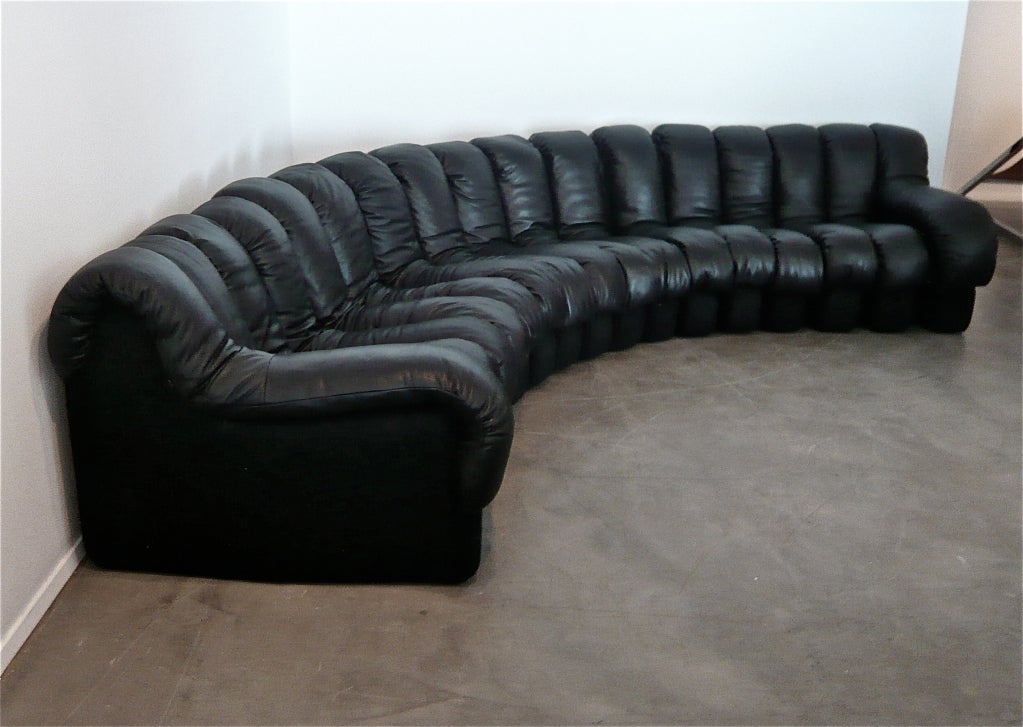 Late 20th Century de Sede DS-600 Non Stop Sofa