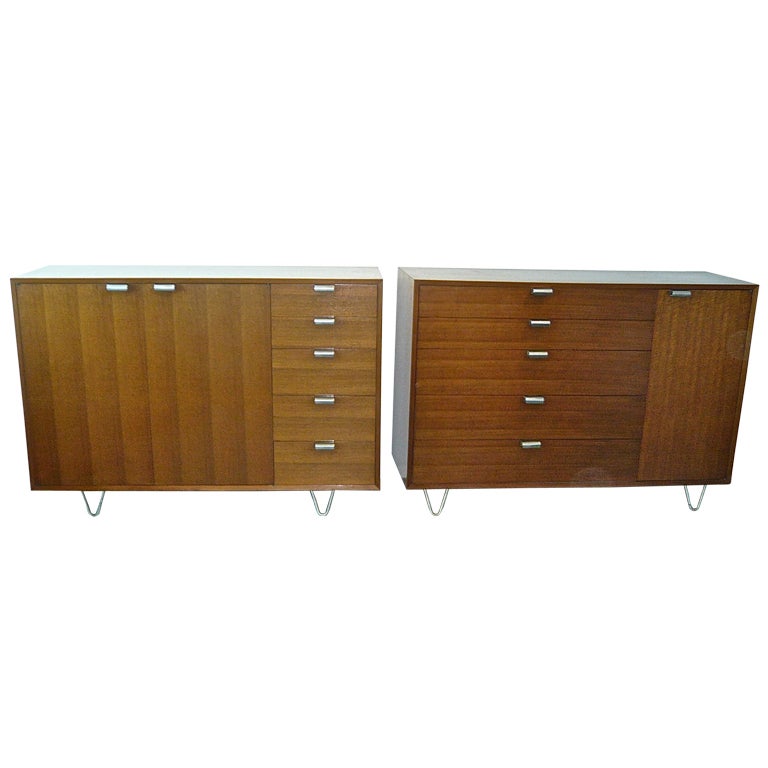 Pair of George Nelson/Herman Miller Dressers