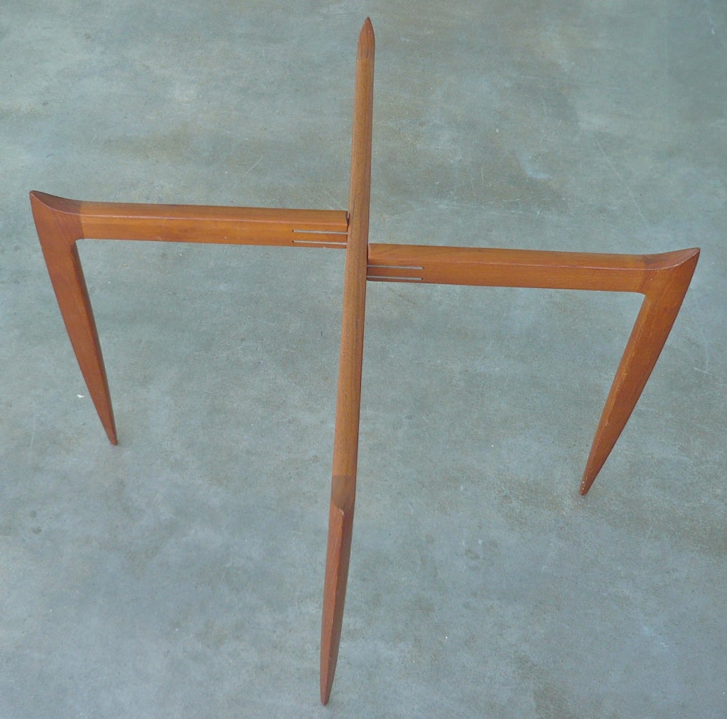 Fritz Hansen Folding Teak Side table