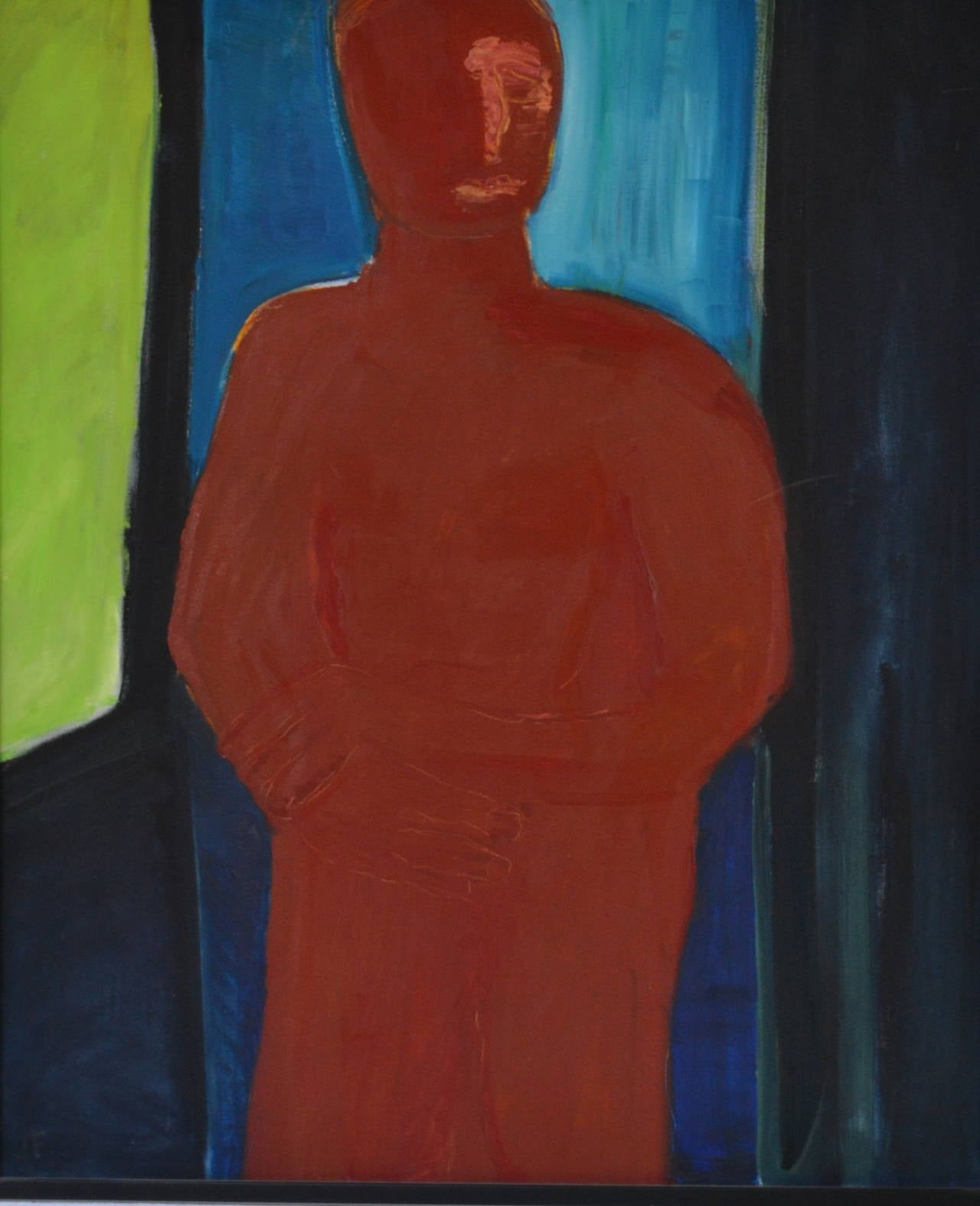 American Abstract Figurative Painting by JoAnne Fleming For Sale