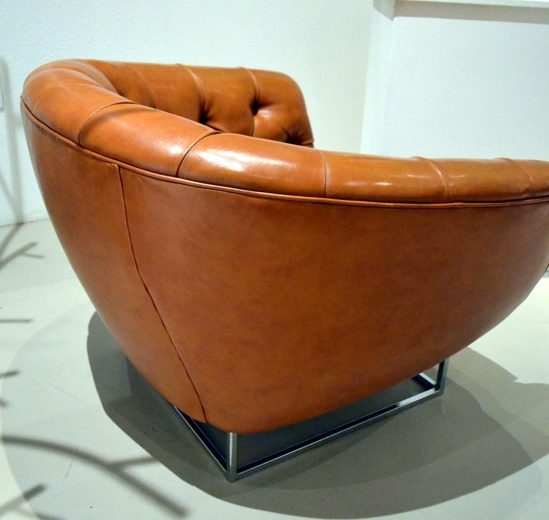 American Baughman Leather Chair
