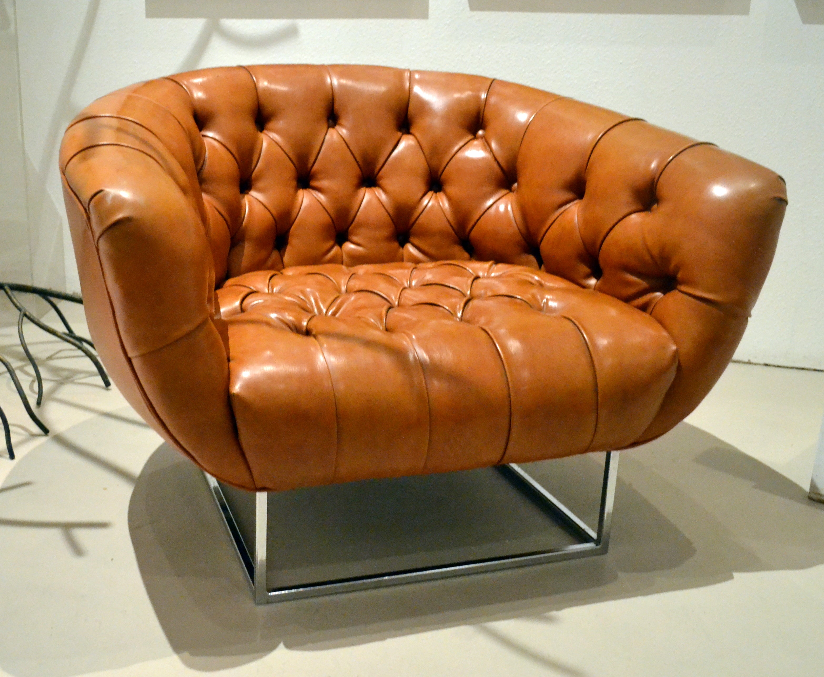 Baughman Leather Chair