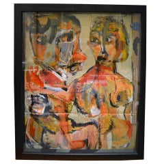 Abstract Figurative Collage by Jim Bloom