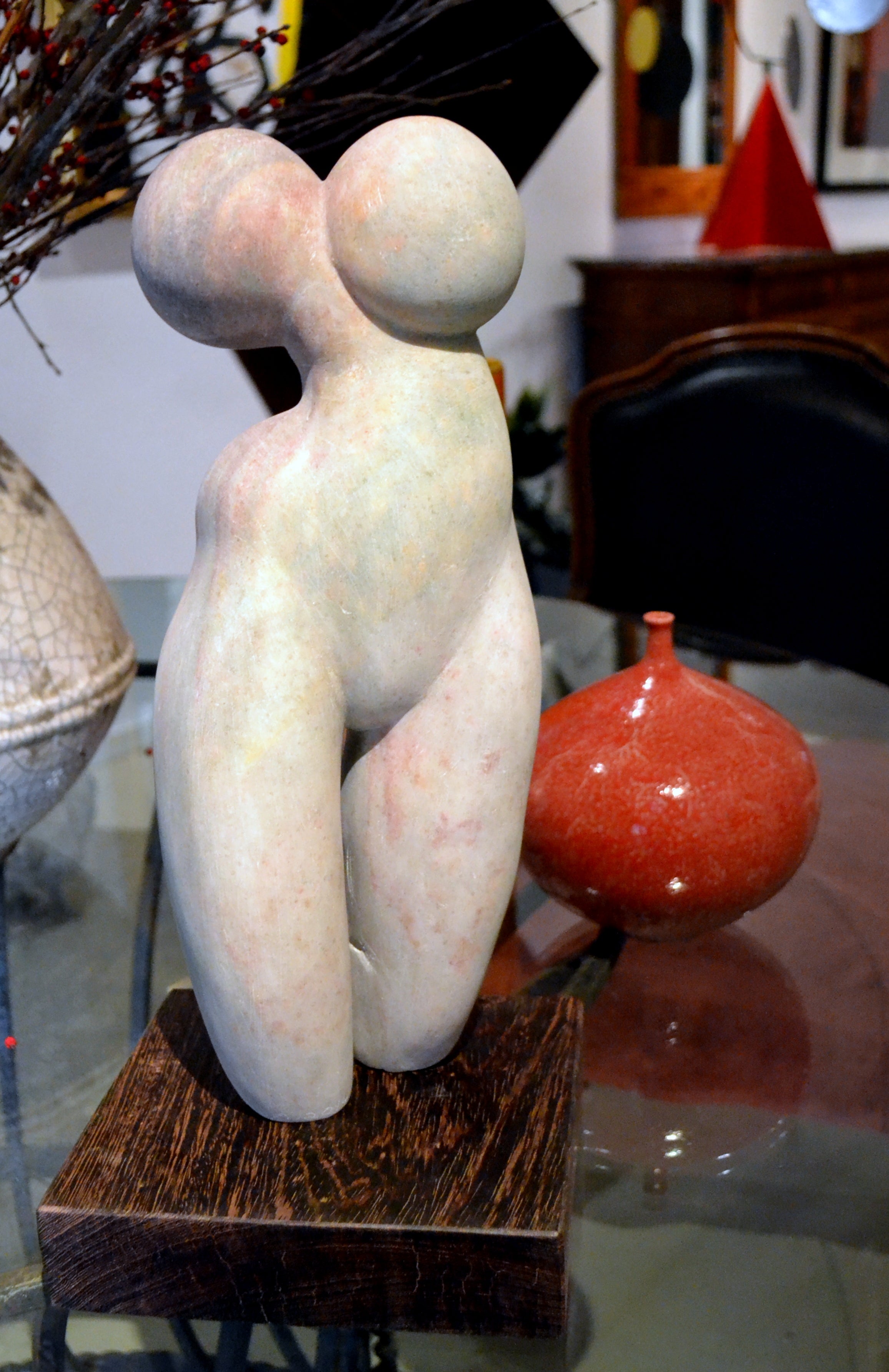 Abstract Female Torso Sculpture by Scott Donadio