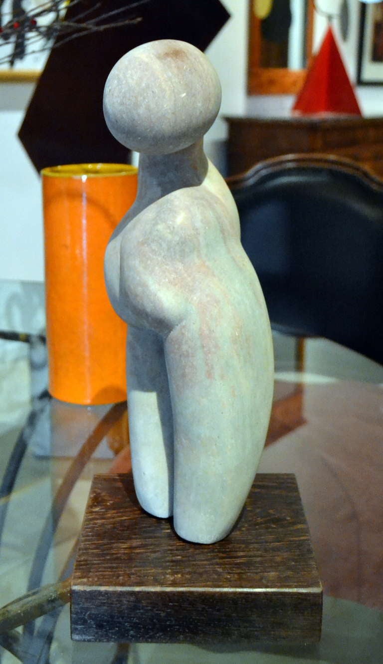 American Abstract Female Torso Sculpture by Scott Donadio