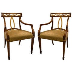 Pair of Baker Armchairs