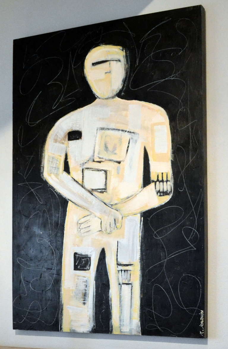 Abstract Figurative Painting by Kenneth Joaquin