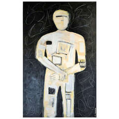 Abstract Figurative Painting by Kenneth Joaquin