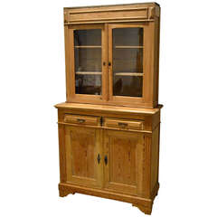 Victorian Style Pine Cabinet