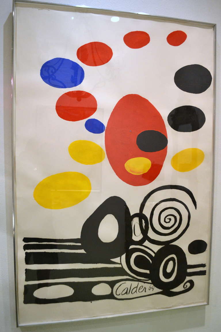 American Painting in the Style of Alexander Calder