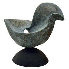 Bronze bird by Matt Harvey