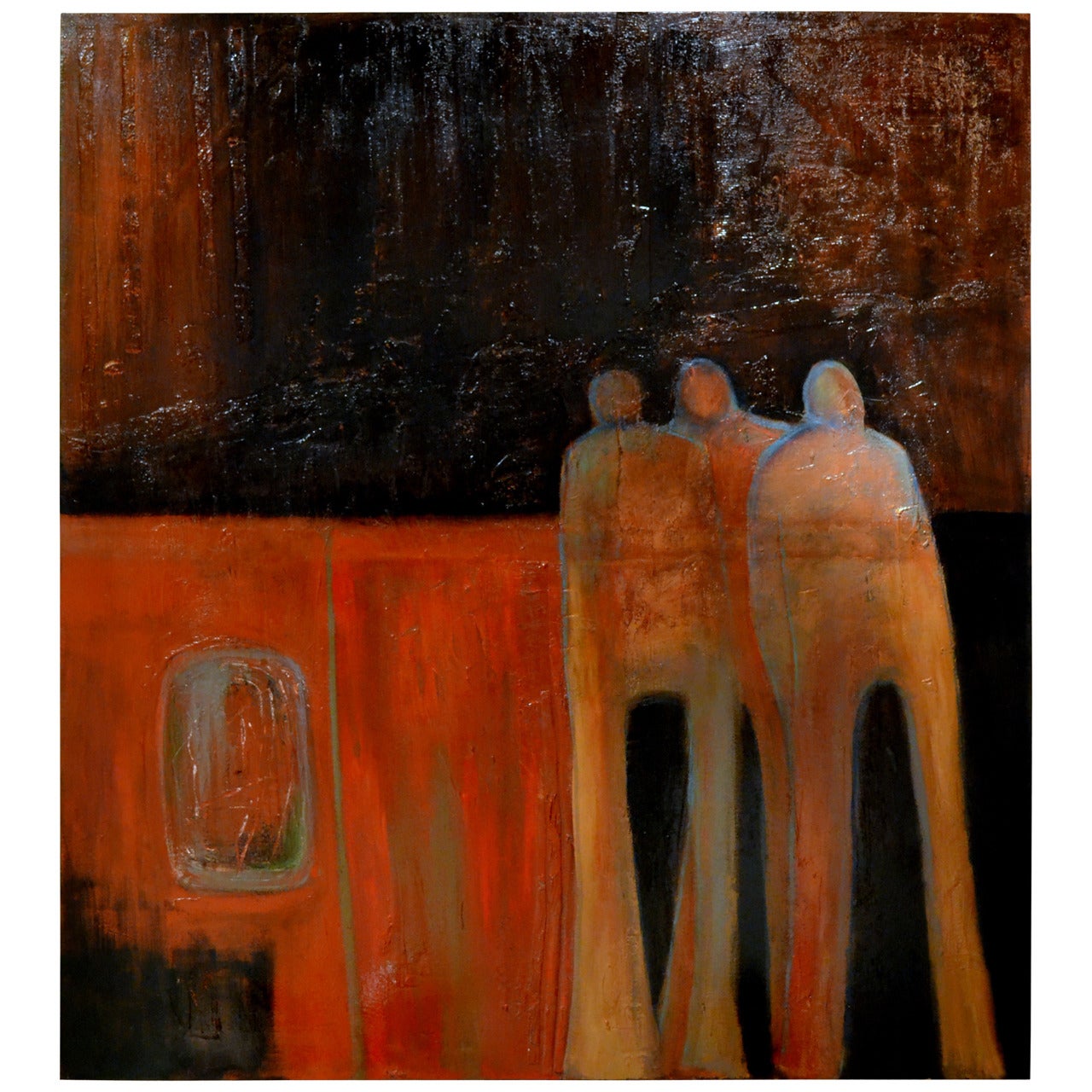 Abstract Figurative Painting by C. James Turpin