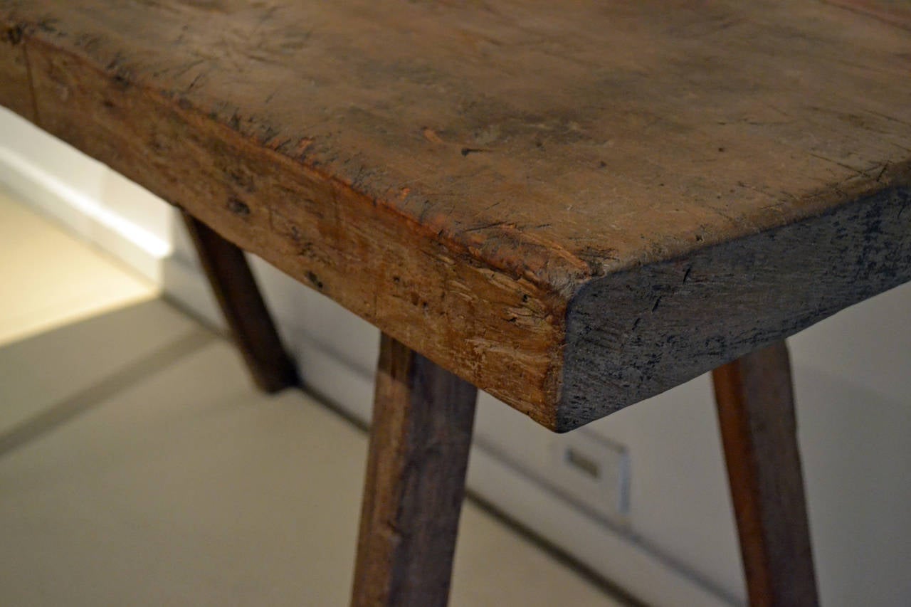 American Vintage Reclaimed Wood Console Table