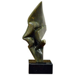 Abstract Serpentine Sculpture by Doug Butler