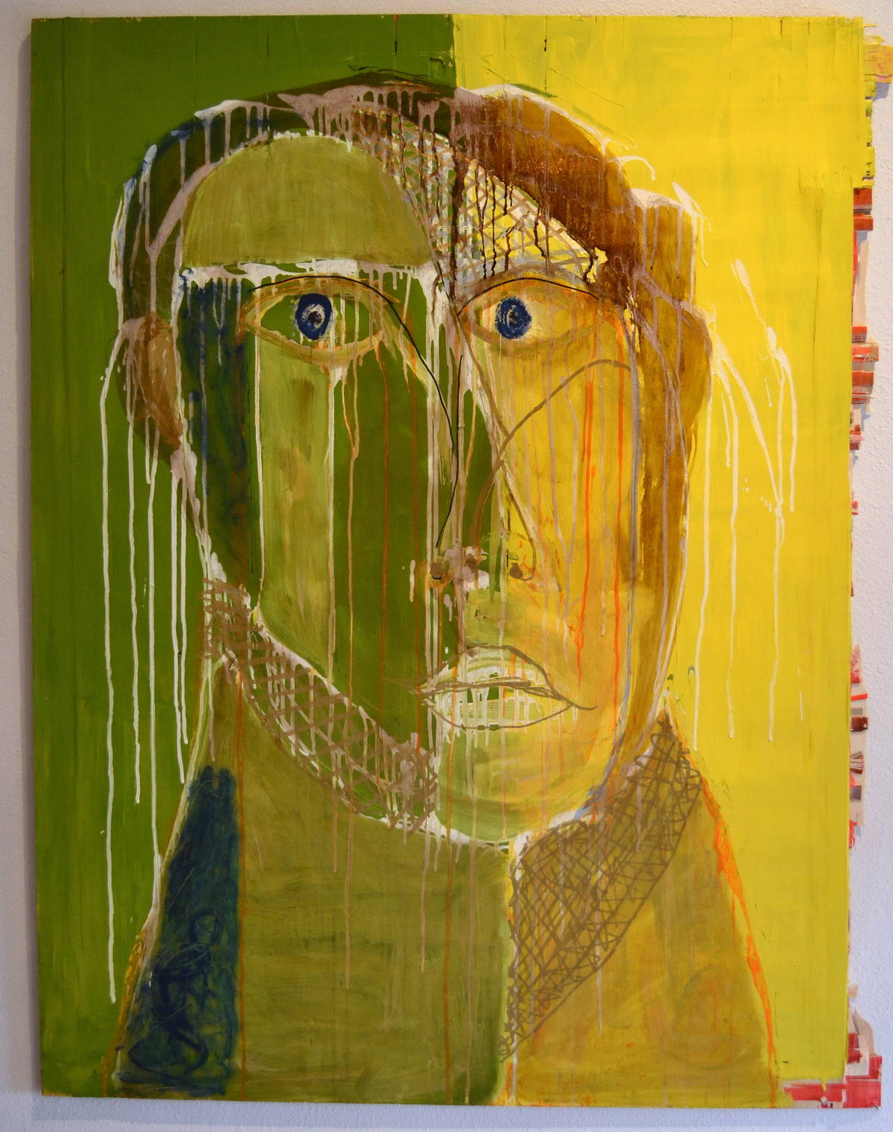 Abstract Self-Portrait by Christopher Shoemaker