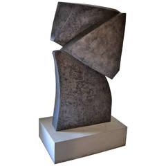 Abstract Steel Sculpture by Scott Donadio