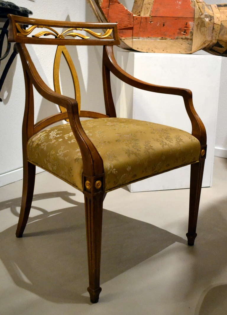 Pair of Baker Armchairs 1