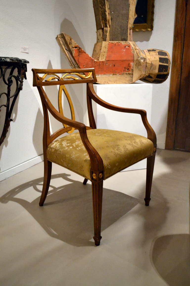 Mid-20th Century Pair of Baker Armchairs