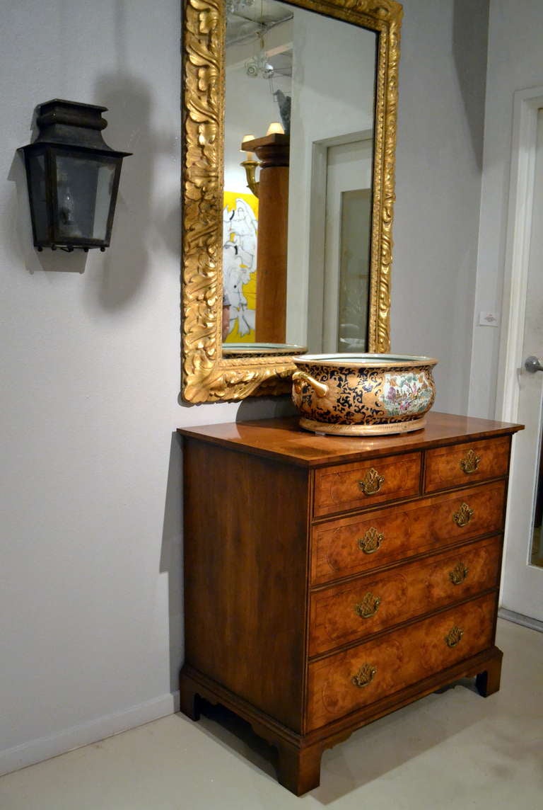 Impressive 19th Century Carved Wood and Gilt Mirror 4
