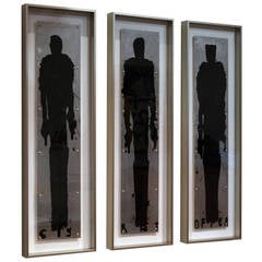 Triple Abstract Figurative by Christopher Shoemaker