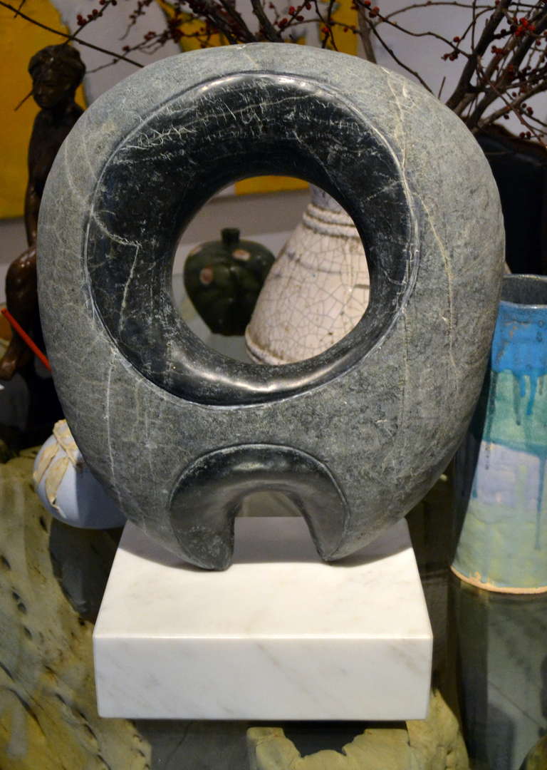 Abstract Serpentine Sculpture by Scott Donadio 1