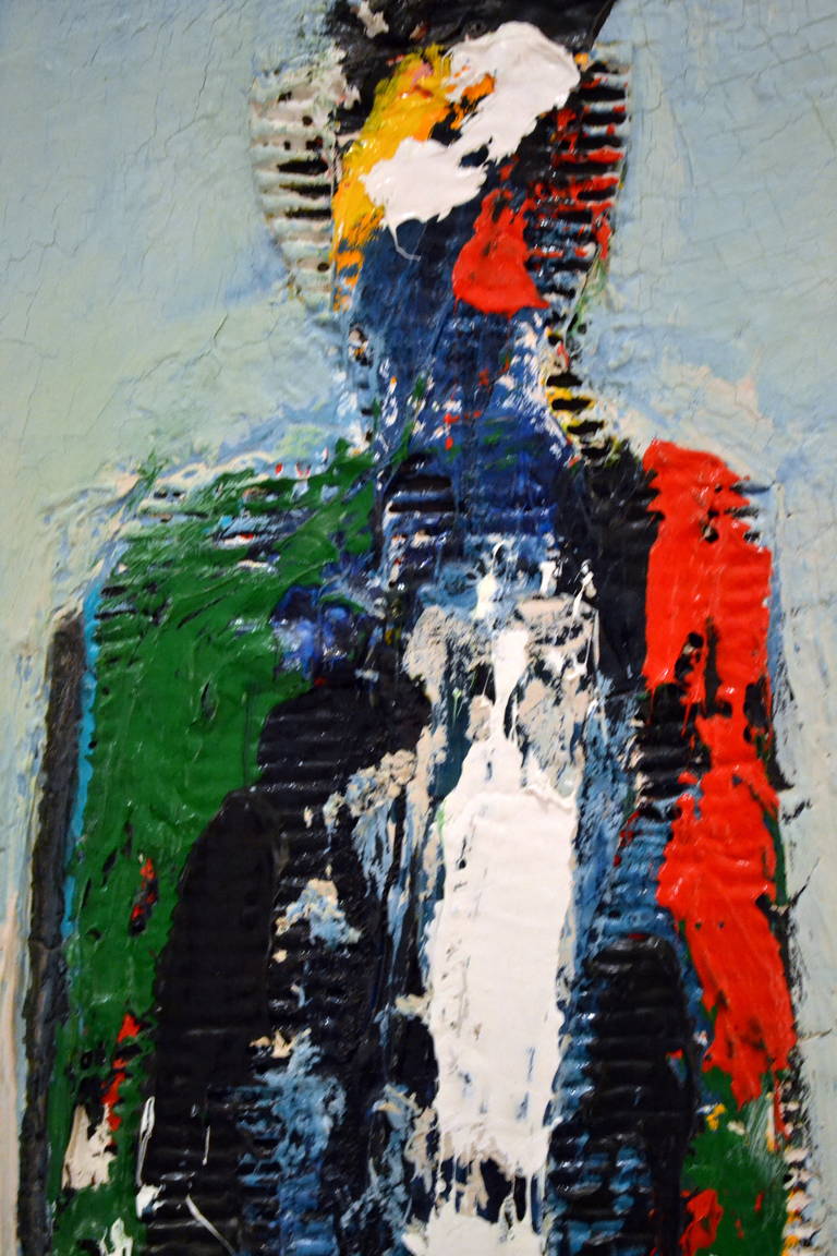 Abstract Figurative by Vladimir Prodanovich In Excellent Condition For Sale In Cathedral City, CA