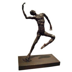 Bronze Ballet Dancer by Artist Harold Kaplan