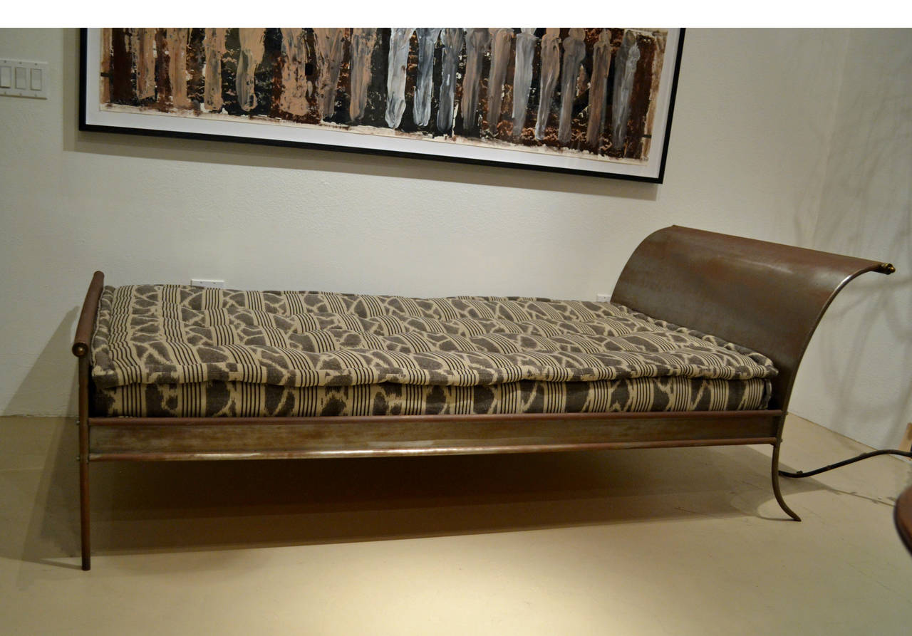 Hand-Crafted Vintage Pierre Deux Metal Daybed
