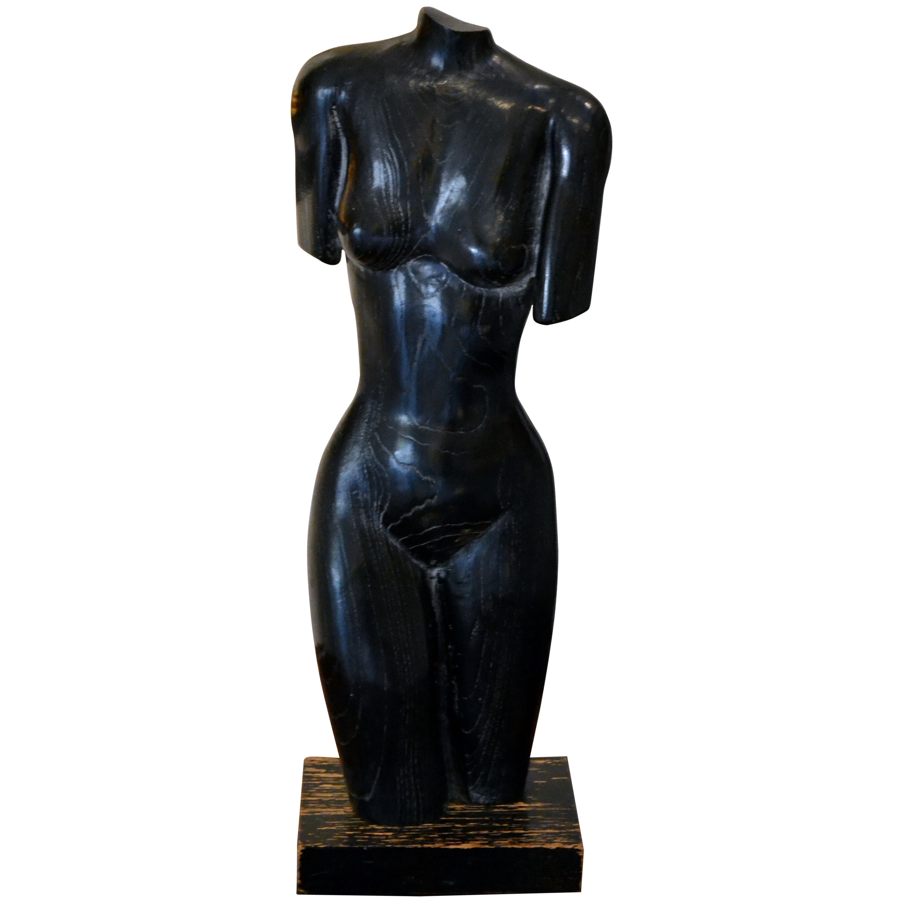 Modernist Nude Sculpture by Edward Armen Stasack For Sale