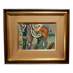 Oil Painting of a Horse