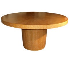 60" Round Wood Dining Room Table
