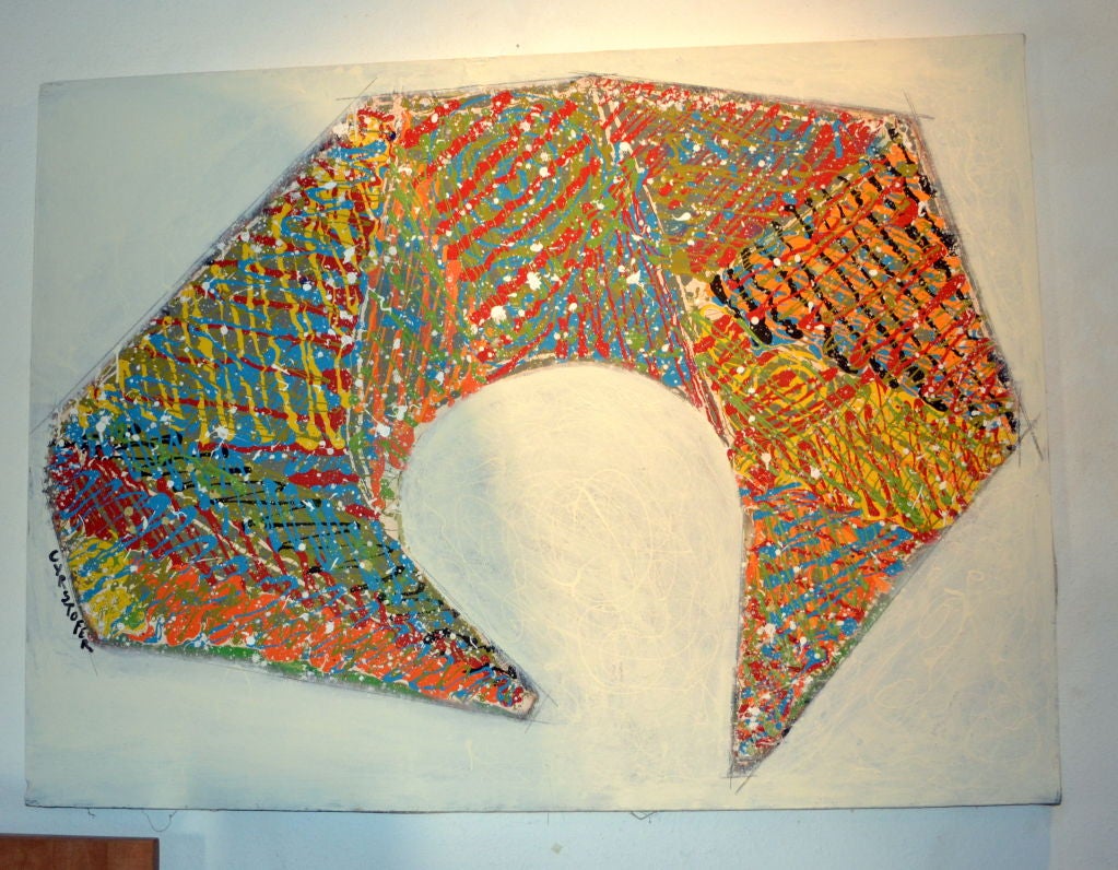 Abstract Painting by Artist Christopher Shoemaker