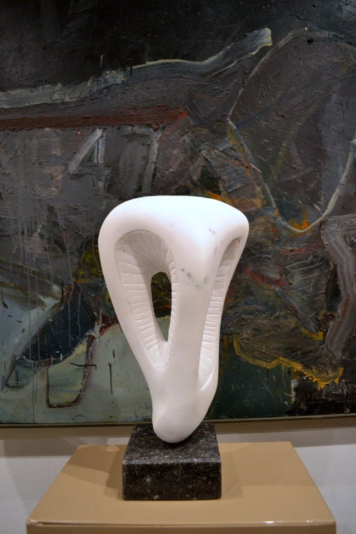 Abstract Marble Sculpture by Scott Donadio