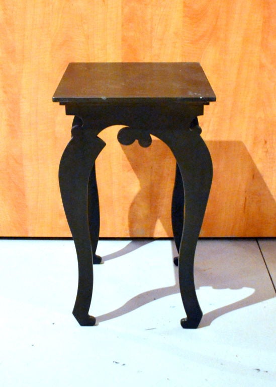 American Unique Steel Side Table