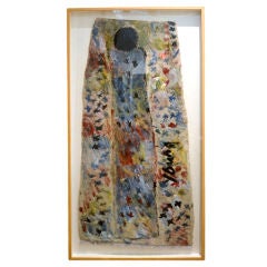 Amazing Figurative Painting on Cloth by Purvis Young 10