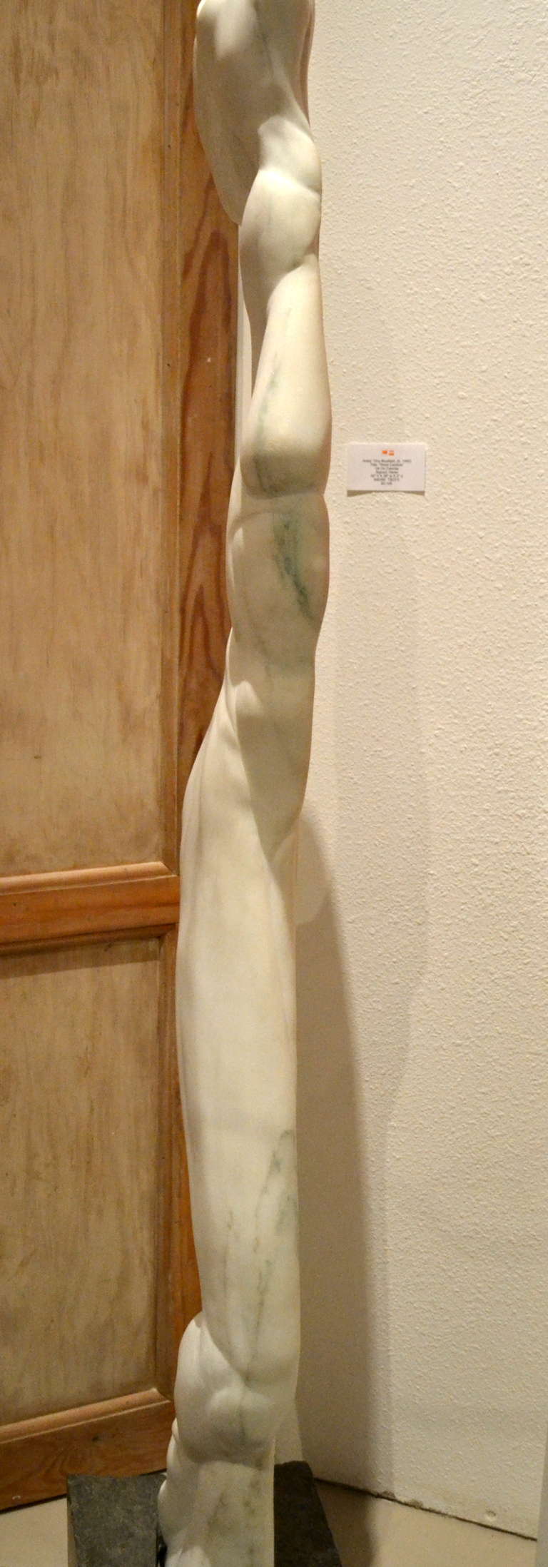 Carved Lifesize Female Marble Abstract by Scott Donadio For Sale