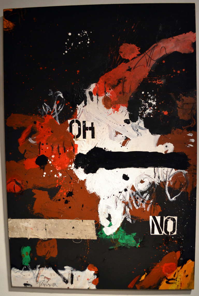 Abstract Painting by artist TAIRA at 1stDibs