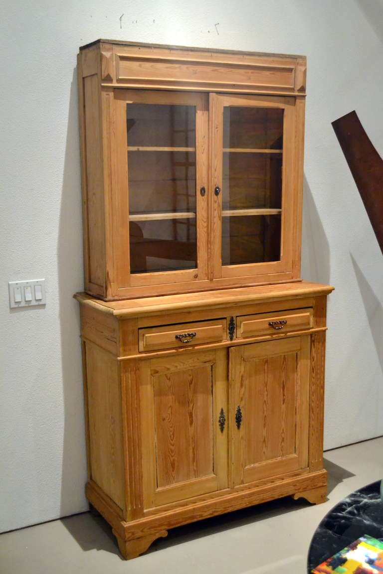 American Victorian Style Pine Cabinet